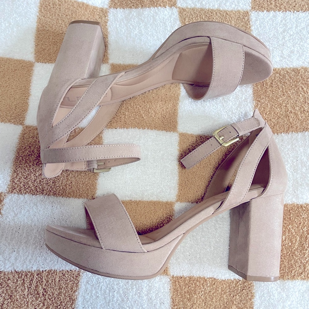 Wide Block Heels